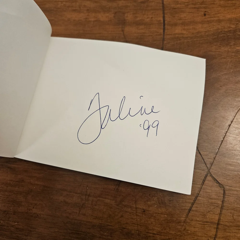 The Cat's‎ Meow Collectors Autograph Book Signed Faline '99